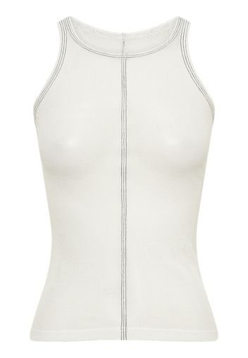 Dion Lee round-neck sleeveless tank top - IVORY