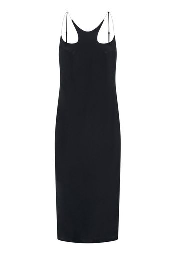 Dion Lee scoop-back midi-dress - BLACK