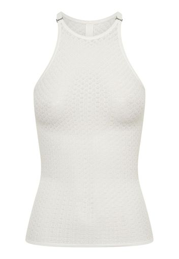 Dion Lee Canotta Serpent in pizzo - Toni neutri