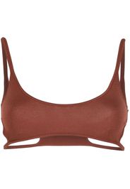 Dion Lee Reggiseno - Marrone