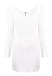 Dion Lee corset-style mini dress - Bianco