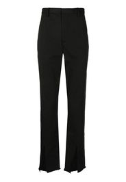 Dion Lee Pantaloni con spacco - Nero