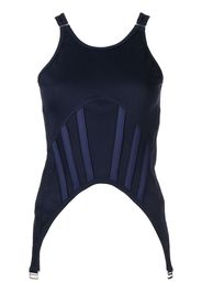 Dion Lee Canotta a corsetto - Blu