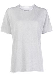 Dion Lee T-shirt con applicazione - Grigio