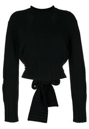 Dion Lee Maglione con effetto vissuto - Nero