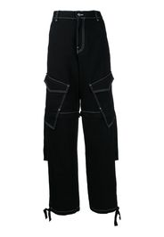 Dion Lee Jeans affusolati - Nero