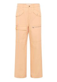 Dion Lee multi-pocket slouched trousers - Arancione
