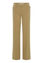 Dion Lee low-rise straight trousers - Toni neutri