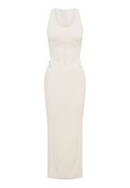 Dion Lee crochet-knit sheer dress - Toni neutri