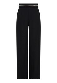 Dion Lee zipped wool straight-leg trousers - Nero