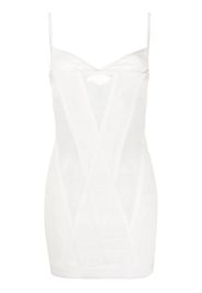 Dion Lee Oblique Corset Dress - Bianco