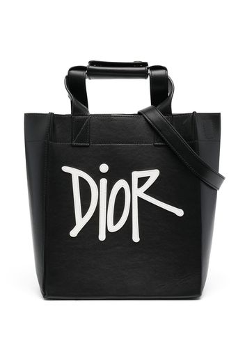 Christian Dior Borsa tote Stussy two-way Christian Dior Pre-Owned x Shawn 2020 - Nero