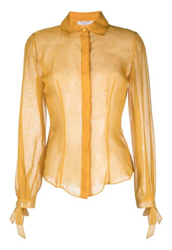 Christian Dior Camicia Pre-owned 1999 - Giallo