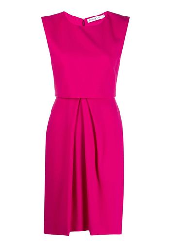 Christian Dior 2010s pre-owned layered sleeveless dress - Rosa