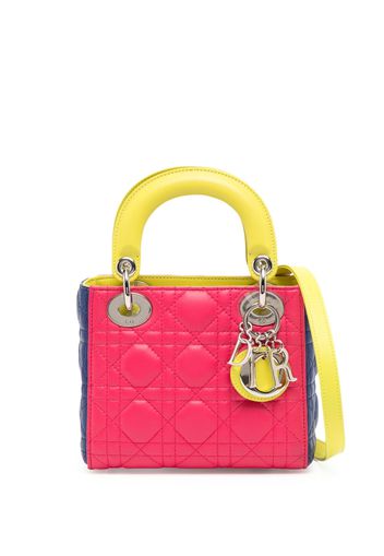 Christian Dior Borsa tote Cannage Lady Dior Pre-owned 2013 - Multicolore