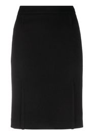 Christian Dior 1990-2000 pre-owned high-waist fitted skirt - Nero