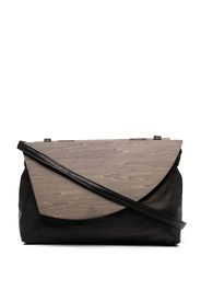 Discord Yohji Yamamoto Borsa a tracolla Namu asimmetrica - Nero