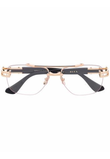 Dita Eyewear Occhiali da sole modello aviator Grand-Evo - Rosa