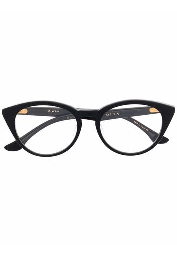 Dita Eyewear Occhiali tondi - Nero