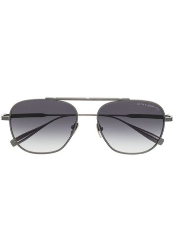 Dita Eyewear square tinted sunglasses - Argento