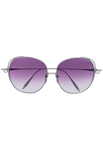 Dita Eyewear Arohz oversize round-frame sunglasses - Argento