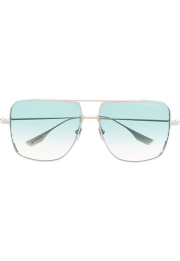 Dita Eyewear Occhiali da sole Dubsystem con montatura stile pilota - Argento