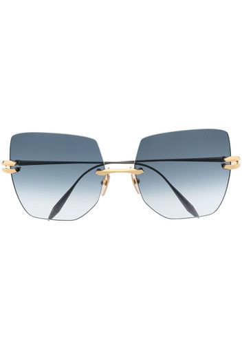 Dita Eyewear Occhiali da sole a farfalla - Nero