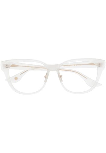 Dita Eyewear Occhiali con effetto trasparente - Bianco