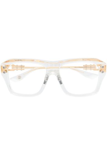 Dita Eyewear Grand-Apx square-frame glasses - Toni neutri