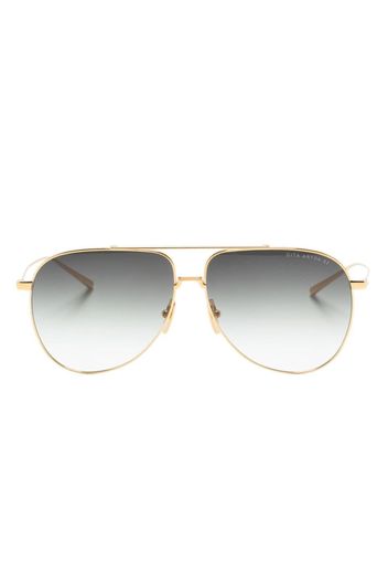 Dita Eyewear Occhiali da sole con montatura stile pilota - Oro