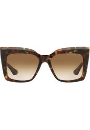 Dita Eyewear Subsystem aviator-frame sunglasses - Argento Telemaker - Marrone