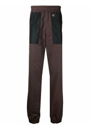 (di)vision colour-block track pants - Marrone