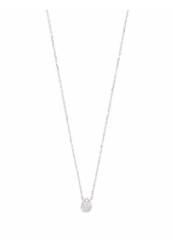 Djula Collana in oro bianco 18kt con diamanti - Argento