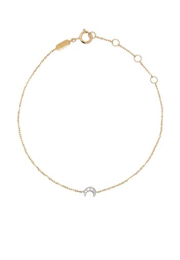 Djula Bracciale a catena in oro 18kt e diamanti