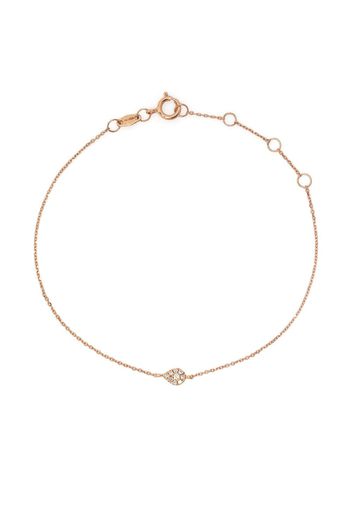 Djula Bracciale a catena in oro rosa 18kt con diamanti