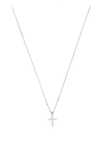 Djula Collana in oro bianco 18kt con diamanti - Argento