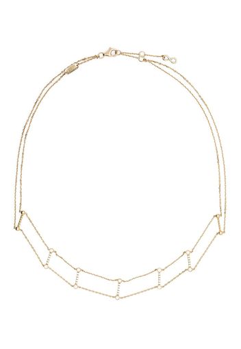 Djula Choker in oro 18kt Graphique con diamanti