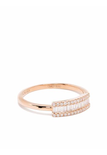 Djula Anello in oro bianco 18kt con diamanti