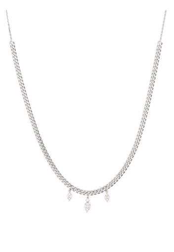 Djula Choker Sublissime N°4 in oro bianco 18kt con diamanti - Argento