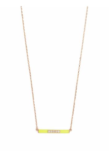 Djula Collana in oro rosa 14kt con diamanti