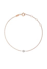 Djula Bracciale con ciondoli Eye in oro rosa 18kt con diamanti