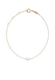 Djula Bracciale con ciondoli in oro rosa 18kt con diamanti