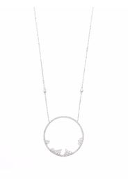 Djula Collana in oro bianco 18kt con diamanti - Argento