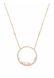 Djula Collana Fairytale Circle Point in oro giallo 18kt con diamanti