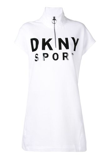 DKNY Abito a maniche corte - Bianco