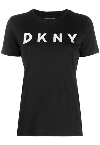 DKNY T-shirt con stampa - Nero