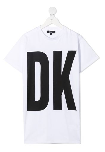 Dkny Kids Vestito modello T-shirt - Bianco