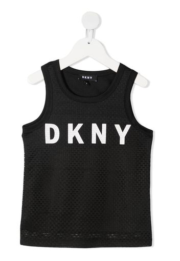 Dkny Kids Top con stampa - Nero