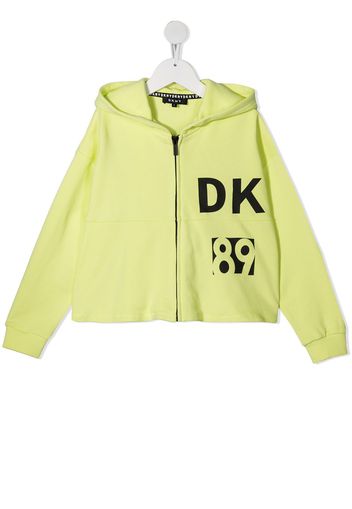 Dkny Kids Felpa con stampa - Giallo