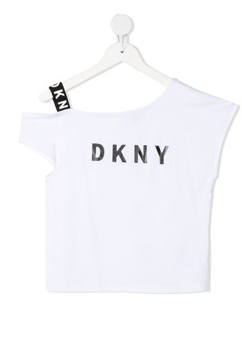 Dkny Kids T-shirt con stampa - Bianco